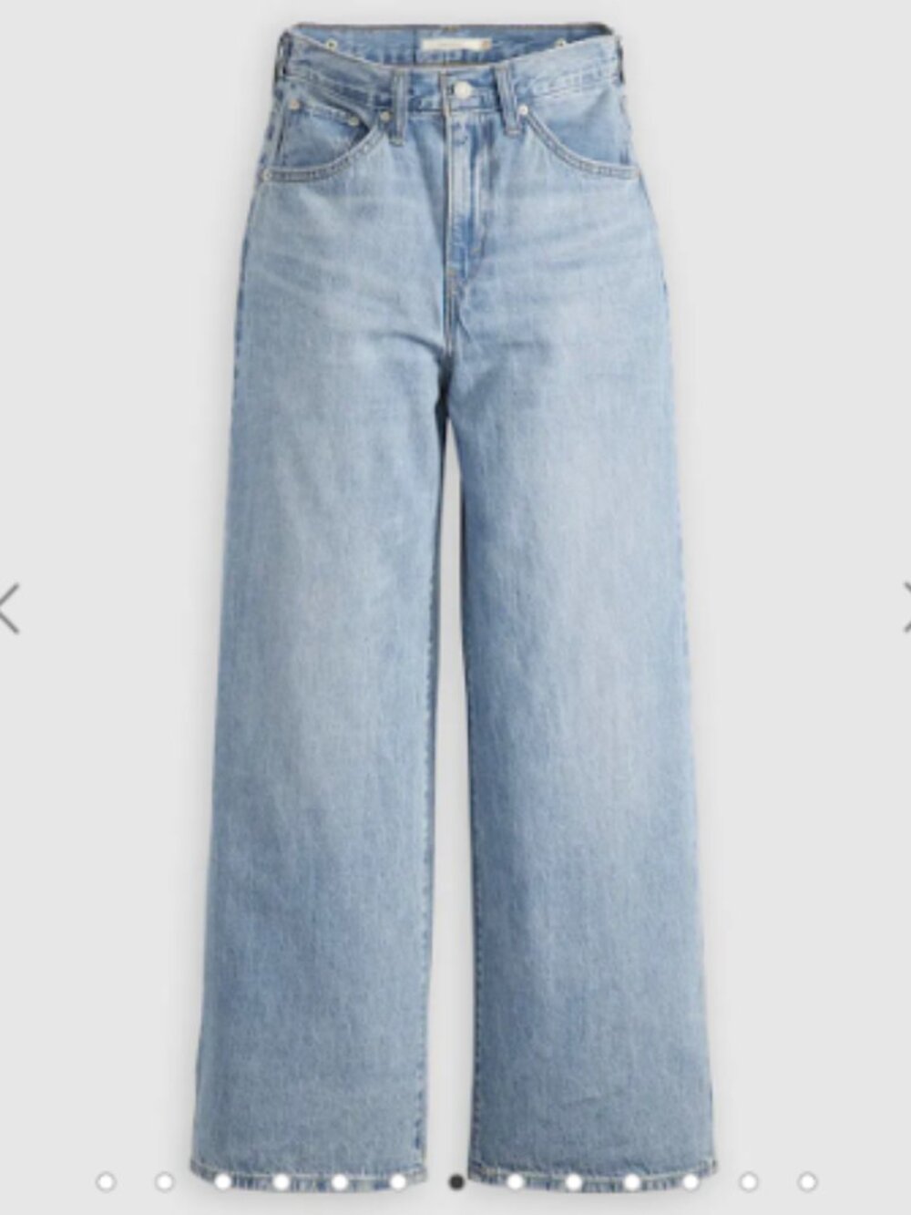 Levi's Cinch Baggy Women's Jeans (Invested Indigo - Medium Wash)